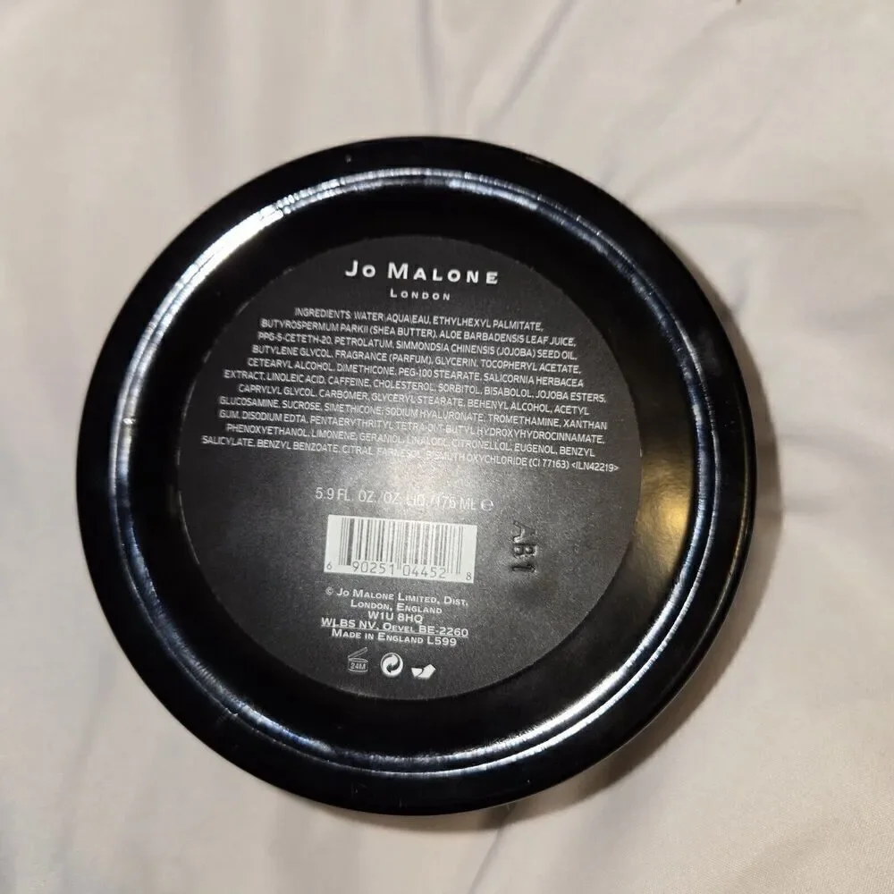 Jo Malone London Tuberose Angelica Body Creme, Full Size 5.9 oz/175mL, NEW